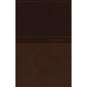 NKJV, Deluxe Gift Bible, Leathersoft, Tan, Red Letter Edition, Comfort Print - Thomas Nelson