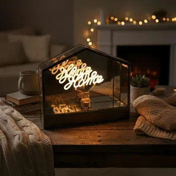 Vánoční dekorace Skleněná dekorace Home, 18 x 15 cm 496290