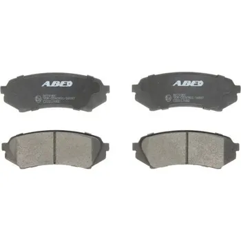 Brzdová destička ABE C22017ABE Sada brzdových destiček, kotoučové brzdy