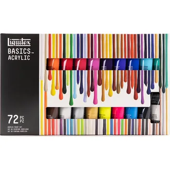 Vodová barva Liquitex Basic sada akrylových barev 72x 22 ml