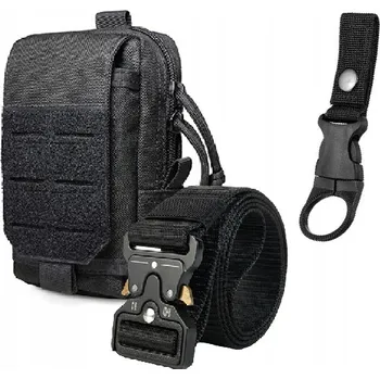 Outdoorové zavazadlo Zjh6586 ledvinka / pouzdro na opasek WHITE EAGLE černá