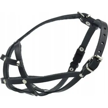 Náhubek pro psa Champion Kožený náhubek pro francouzského buldočka, velikost 1 [BF]