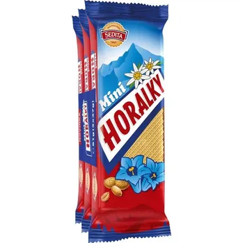 Sedita Horalky Oplatky arašídové mini 3x27g cena za kartonové balení (Kartonové balení : 30 ks)
