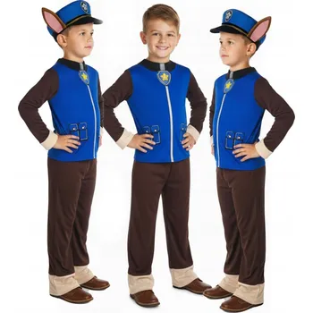 Karnevalový kostým KOSTÝM POLICISTA CHASE ČEPICE PŘEVLEK 98 / 104 KOSTÝM KARNEVALOVÝ PLES