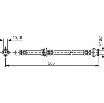 Brzdová hadice Brzdová hadice Bosch 1 987 476 133