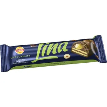 Sedita Lina Coco&Nuts Tyčinka lískooříšková mléčná 50g cena za kartonové balení (Kartonové balení : 20 ks)