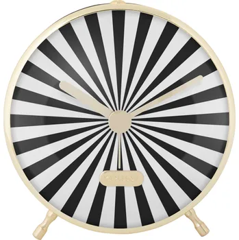 Budík Karlsson, Budík Candy Swirl, černo-bílý - Formadore