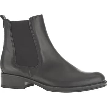 Dámské kozačky GABOR Dámský černý kožený kotník 91.600.27-265 Velikost 38