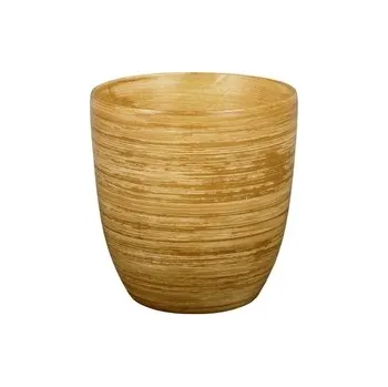 Obal na květináč Obal na květník KODET TEAK keramický matný d16x17cm