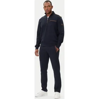 Oblečení a móda Bugatti Mikina 8500-85050D Tmavomodrá Regular Fit L