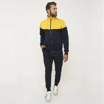 LEGEA Unisex sportovní souprava Ontario L KAŠTANOVÁ|MODRÁ|ŽLUTÁ