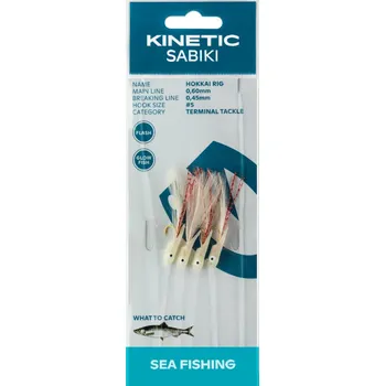 Umělá nástraha KINETIC NÁVAZEC SABIKI HOKKAI COPPER FLASH VEL. 5