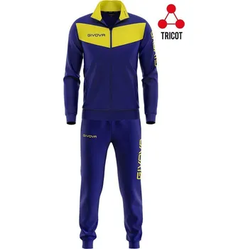 GIVOVA Sportovní Sada Givova Visa 2XL - Prodyšný Materiál Triacetato MODRÁ