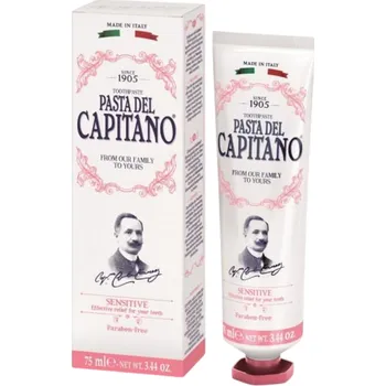 zubní pasta CAPITANO 1905 SENSITIVE - premium zubní pasta pro citlivé zuby 75 ml + DÁREK ZDARMA pasta 15 ml IDDRZEX06838