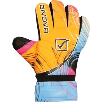 Rukavice GIVOVA Givova Guanto New Brilliant - velikost 4 BÉŽOVÁ|ORANŽOVÁ