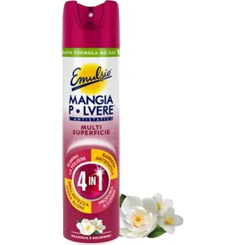 Podlahový mycí stroj Emulsio Mangia Polvere Multi Superficie 4in1 Magnolia e Gelsomino 300 ml - Čisticí sprej na všechny druhy povrchů IDDRZEX08156