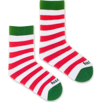 Dámské ponožky Dětské ponožky Froté Vánoční skřítek S (25-35)