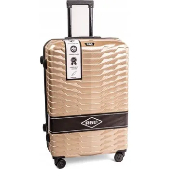 VELKÝ CESTOVNÍ KUFR XXL NA 4 KOLEČKÁCH POLYKARBONÁT RGL