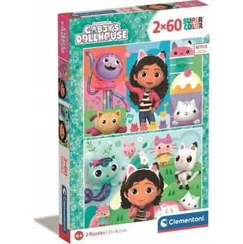 Puzzle Puzzle Clementoni 120 dílků Gábinin Kouzelný Domek