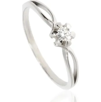 Prsten Zlatnictví Helios Zlatý prstýnek s Diamantem