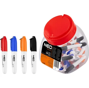 NEO TOOLS Mini fix, 4 barvy, 80 ks