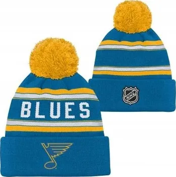 Čepice Dětská zimní čepice St. Louis Blues NHL Jacquard Cuffed Knit With Pom