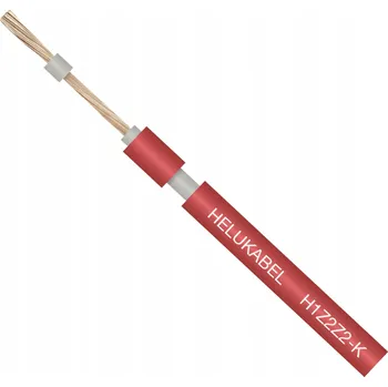 elektrický kabel Solární kabel HELUKABEL H1Z2Z2-K 1x6 mm2 červený kabel pro fotovoltaiku (fotovoltaické systémy)