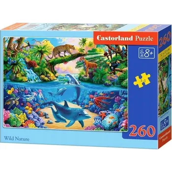 Puzzle PUZZLE 260 DIVOKÁ PŘÍRODA CASTOR , CASTORLAND