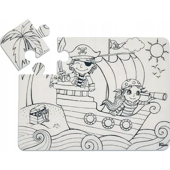 Puzzle PUZZLE OSTROV PIRÁTŮ FUNNY MAT STRIGO