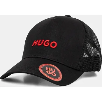 Módní doplněk Kšiltovka HUGO 50535942 černá 99B, vel. ONE SIZE