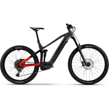 Elektrokolo Haibike ALLMTN 4 MTB Fully silver/red/black 49 2025 vel. 19,5"