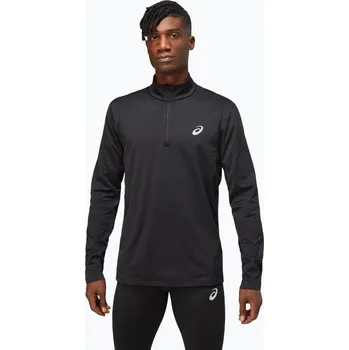 Pánská mikina Pánská běžecká mikina ASICS Core 1/2 Zip Winter Top performance black