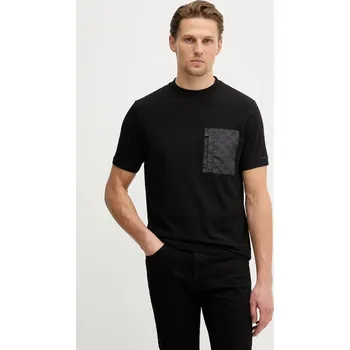 Pánské tričko Tričko Karl Lagerfeld 561221.755031 černá 99X, vel. M