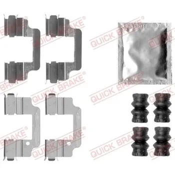 Přislušenství brzdového systému Sada příslušenství obložení kotoučové brzdy QUICK BRAKE 109-1806