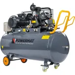 Olejový kompresor třípístový 200l 3kW PM-KO-200T-400V, Powermat PM1308