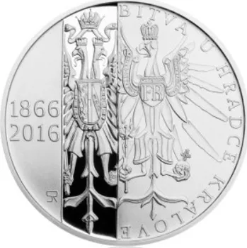 Česká republika. 200 Kč 2016. Bitva u Hradce Králové. Špičková kvalita. Bez certifikátu.