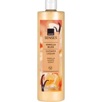 Kosmetika Krémový sprchový gel s vůní vanilky a datle - 500 ml