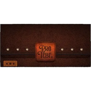 Volný čas Albi Magnetická kapsa na peníze - Kožený motiv