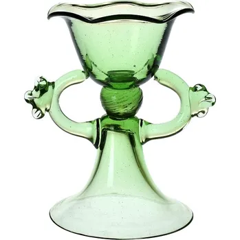 Svícen Sklářská huť ToMi, Vrbno pod Pradědem Svícen s oušky 13 cm