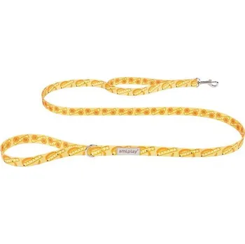 Vodítko pro psa Amiplay Vodítko Be Happy Banana 150 cm | Vodítka pro psy - S