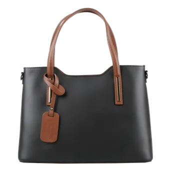 Kabelka NovaKabelka.cz Kožená italská kabelka Isidora Nera Marrone