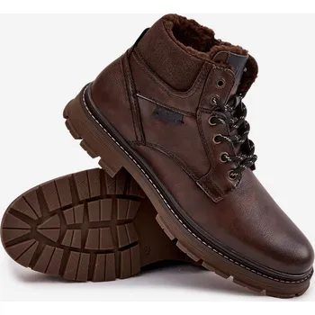 Sada pánského spodního prádla Pánské zateplené trapery Wrangler – tmavě hnědé Velikost: 42