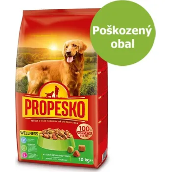 Krmivo pro psa PROPESKO Dog Welness 10 kg - Poškozený obal -
