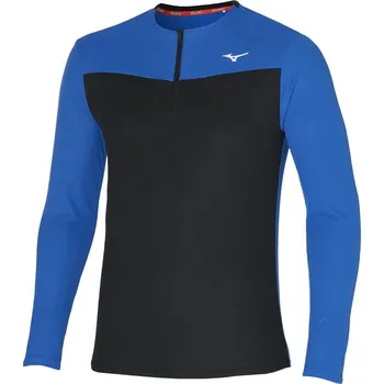 Běžecké oblečení Běžecká mikina Mizuno DRYAEROFLOW LS HZ J2GA255025 Velikost textilu: M