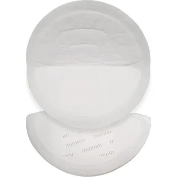 MININOR Prsní vložky jednorázové 24 ks White