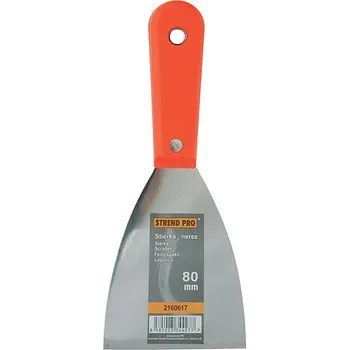 Zednická lžíce Strend Pro 2160617 Stěrka Strend Pro S2021, 80 mm, Inox/nerezová ocel, plast