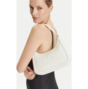 Kabelka Kabelka Calvin Klein Bold Ck Small Shoulder Bag LV04F3230G Bílá OS