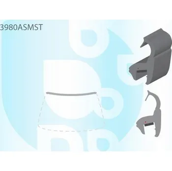 Autosklo PILKINGTON Vrchní bauset (lišta) čelního okna AS 3980ASMST