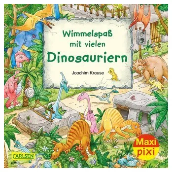 První čtění Maxi Pixi 337: Wimmelspaß mit vielen Dinosauriern - Krause Joachim