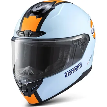 Motodoplněk Helma Sparco X-PRO Gulf s homologací ECE 22.06, velikost: XL